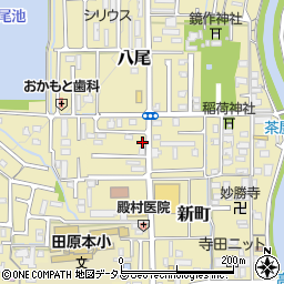 奈良県磯城郡田原本町新町371-1周辺の地図