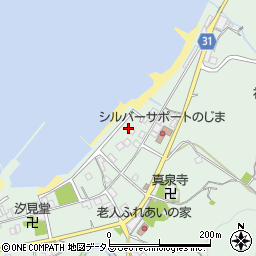 兵庫県淡路市野島蟇浦672周辺の地図