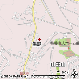 広島県福山市神辺町湯野1553-18周辺の地図