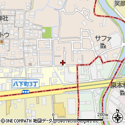 大阪府堺市北区野遠町33-1周辺の地図