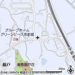 岡山県倉敷市藤戸町藤戸1602周辺の地図