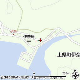 長崎県対馬市上県町伊奈390周辺の地図