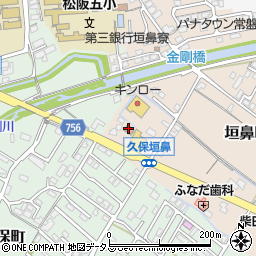 松阪市神戸地区市民センター周辺の地図
