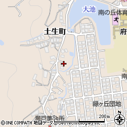 広島県府中市土生町830周辺の地図