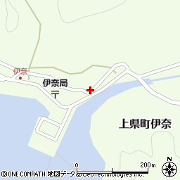 長崎県対馬市上県町伊奈393周辺の地図