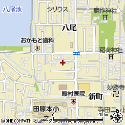 奈良県磯城郡田原本町新町16-12周辺の地図