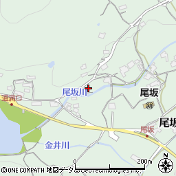 岡山県笠岡市尾坂361周辺の地図