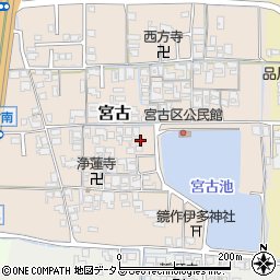 奈良県磯城郡田原本町宮古99-1周辺の地図