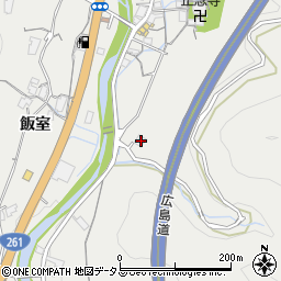 広島県広島市安佐北区安佐町飯室1334周辺の地図