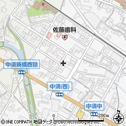 広島県府中市中須町1669周辺の地図
