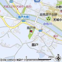 藤戸寺周辺の地図