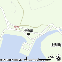 長崎県対馬市上県町伊奈1280周辺の地図