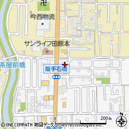 奈良県磯城郡田原本町阪手25-2周辺の地図