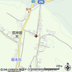 岡山県井原市上稲木町217周辺の地図