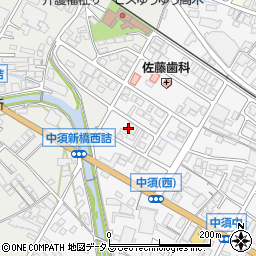 中国タクシー株式会社　観光バス周辺の地図