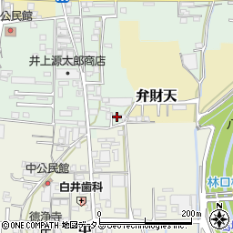 奈良県北葛城郡広陵町南107周辺の地図