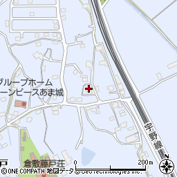 岡山県倉敷市藤戸町藤戸1550周辺の地図