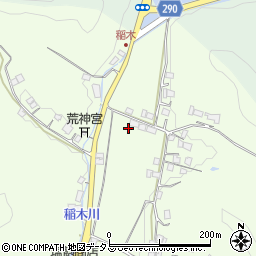 岡山県井原市上稲木町184周辺の地図