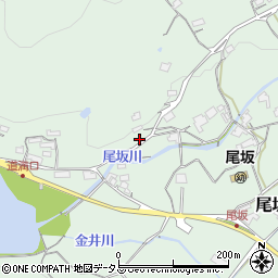 岡山県笠岡市尾坂316周辺の地図