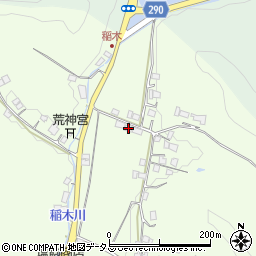 岡山県井原市上稲木町185周辺の地図