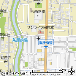 奈良県磯城郡田原本町阪手24周辺の地図