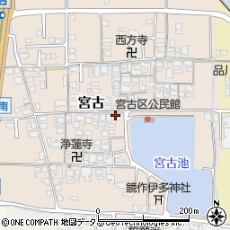 奈良県磯城郡田原本町宮古97周辺の地図