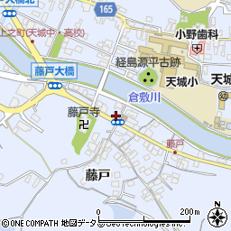 岡山県倉敷市藤戸町藤戸53周辺の地図
