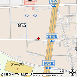 奈良県磯城郡田原本町宮古212周辺の地図