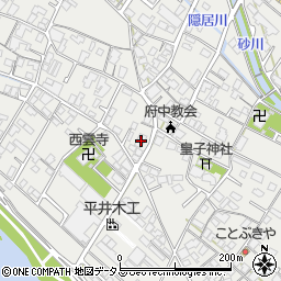 広島県府中市高木町1677周辺の地図