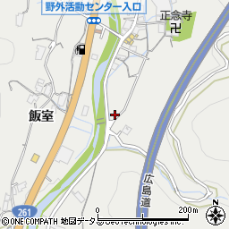 広島県広島市安佐北区安佐町飯室1324周辺の地図