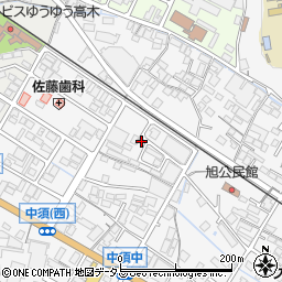広島県府中市中須町1151周辺の地図
