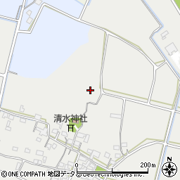 三重県松阪市清水町周辺の地図