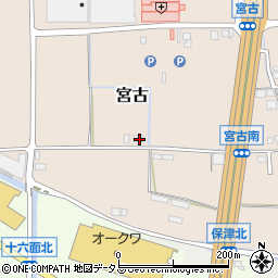 奈良県磯城郡田原本町宮古202周辺の地図