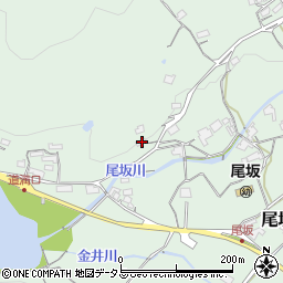 岡山県笠岡市尾坂319周辺の地図
