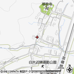 広島県広島市安佐北区白木町市川1306-2周辺の地図