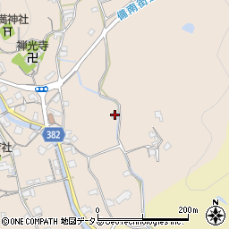 岡山県浅口市金光町上竹265周辺の地図