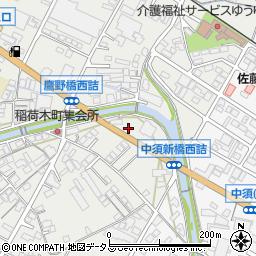 府中石油株式会社　高木支店周辺の地図