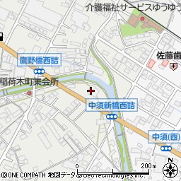 広島県府中市高木町750-1周辺の地図