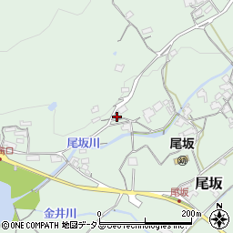 岡山県笠岡市尾坂372周辺の地図