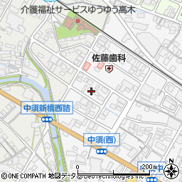 広島県府中市中須町1683周辺の地図