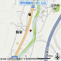 セブンイレブン広島飯室バイパス店周辺の地図