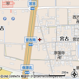 奈良県磯城郡田原本町宮古224-1周辺の地図