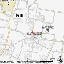 三重県多気郡明和町佐田645周辺の地図