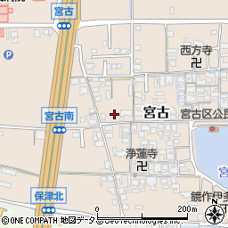 奈良県磯城郡田原本町宮古230-1周辺の地図