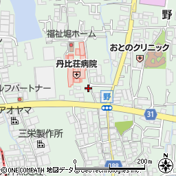 大阪府羽曳野市野148周辺の地図