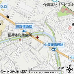 広島県府中市高木町740周辺の地図