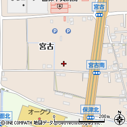 奈良県磯城郡田原本町宮古208周辺の地図