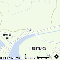 長崎県対馬市上県町伊奈408周辺の地図