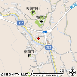 岡山県浅口市金光町上竹290周辺の地図
