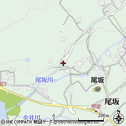 岡山県笠岡市尾坂373周辺の地図